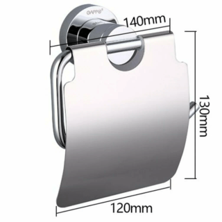 Держатель для туалетной бумаги Gappo G1803 хром